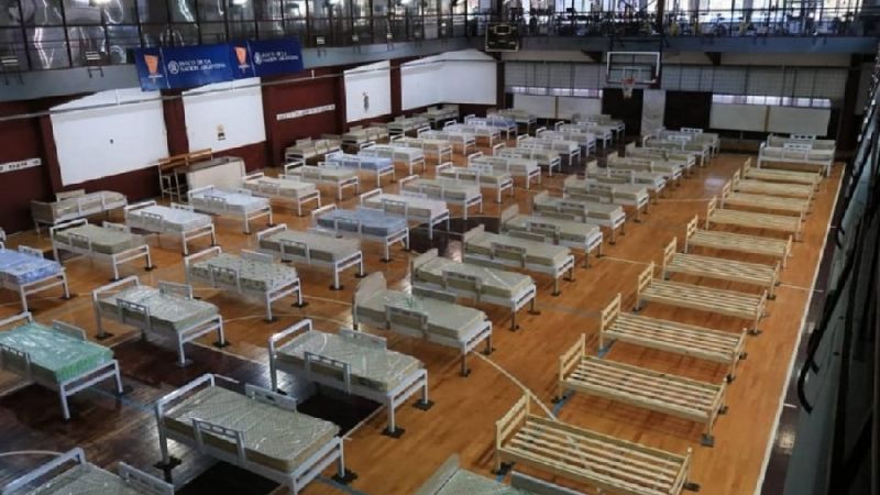 350 clubes brindan sus instalaciones al sistema sanitario