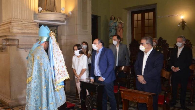 Bajada de la Virgen en tiempo de pandemia