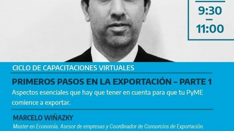Ciclo de capacitaciones virtuales en comercio exterior