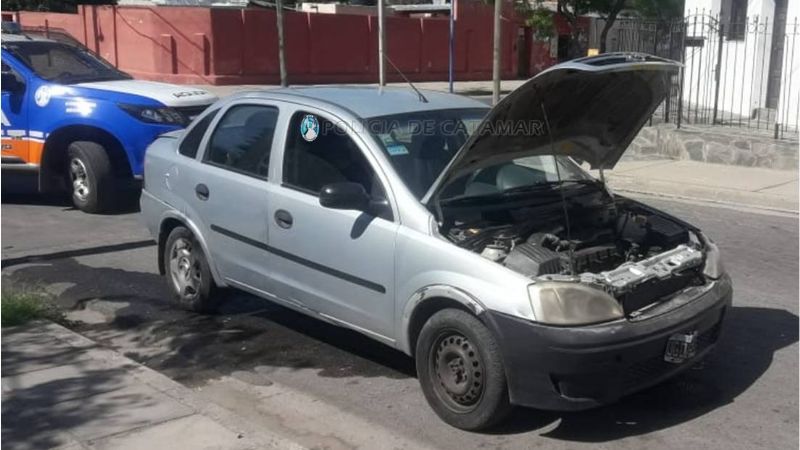 Choque con daños materiales en cuarentena