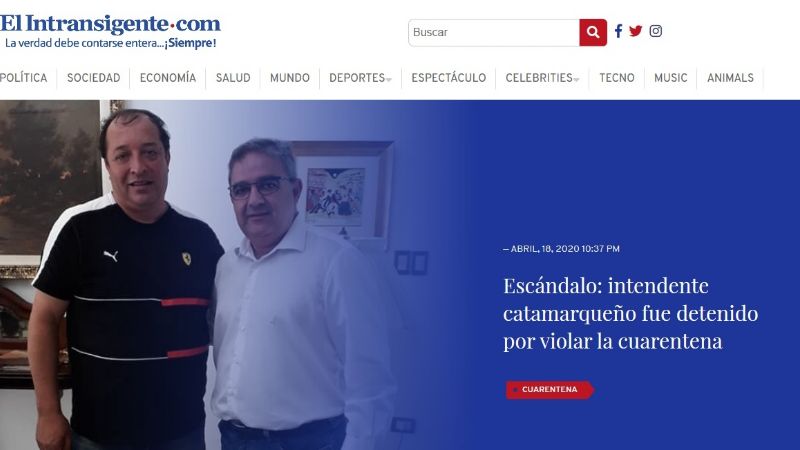 Polti vuelve a ser noticia nacional, y no por sus buenas acciones