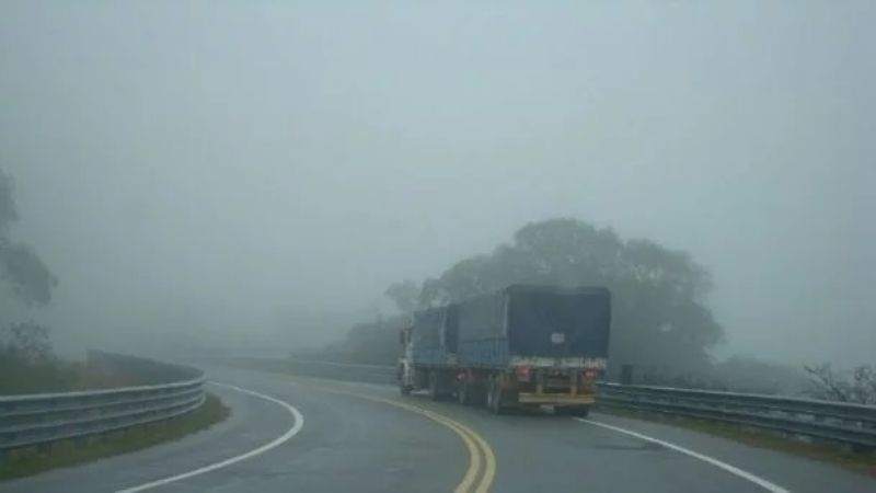 Prevenciones por niebla y lluvia en El Totoral y La Cébila