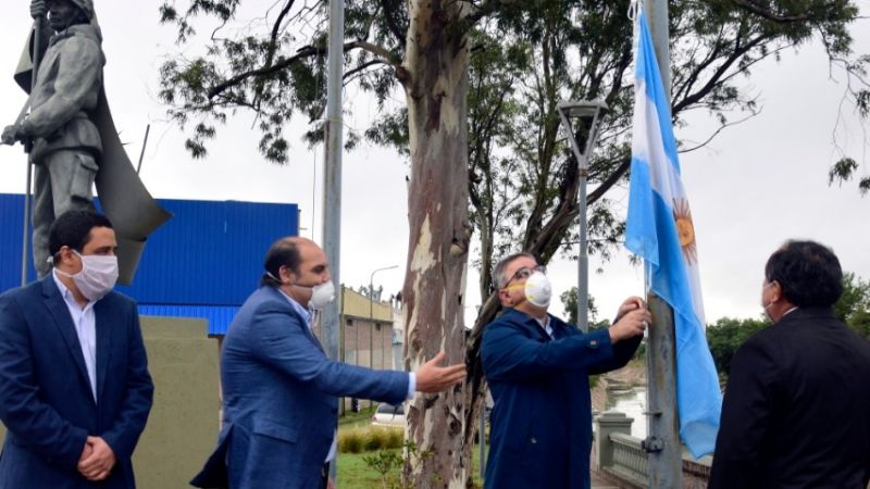 Homenaje a los héroes de Malvinas: con el sentimiento de siempre