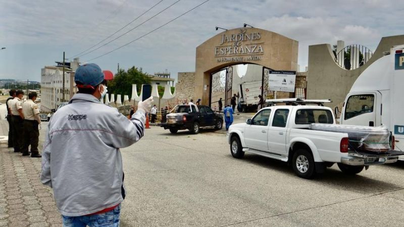 Ecuador amaneció con la trágica cifra de 120 muertos por coronavirus