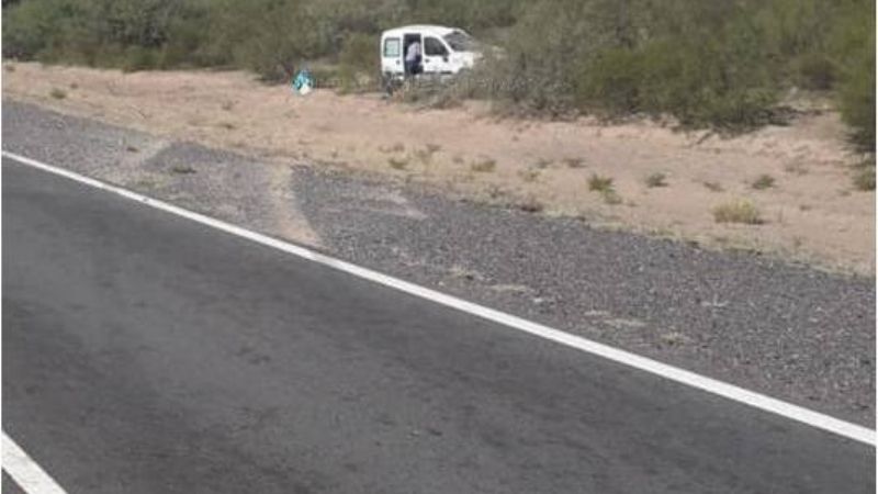Un hombre de Entre Ríos volcó la camioneta en Capayán