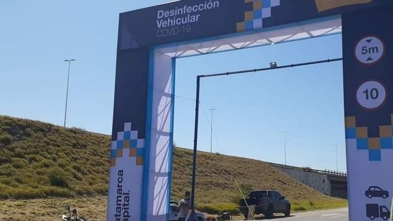Ingreso a Catamarca solo por el Acceso Sur