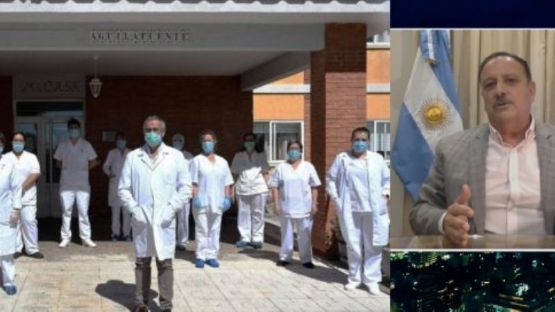 Ahora, Quintela se “agarró” con los médicos riojanos