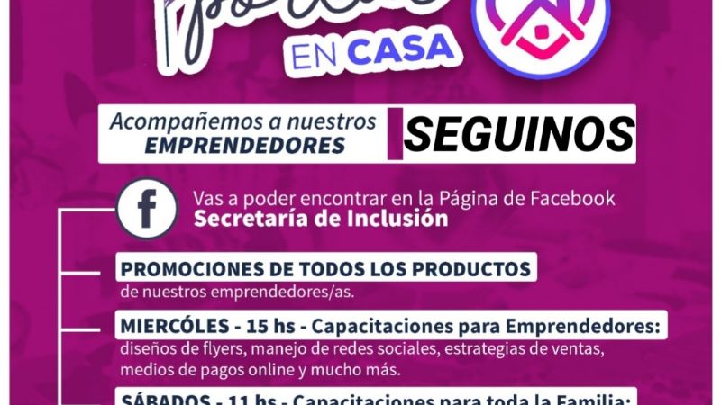 “El Portal en casa”, emprendedores en tiempo de cuarentena