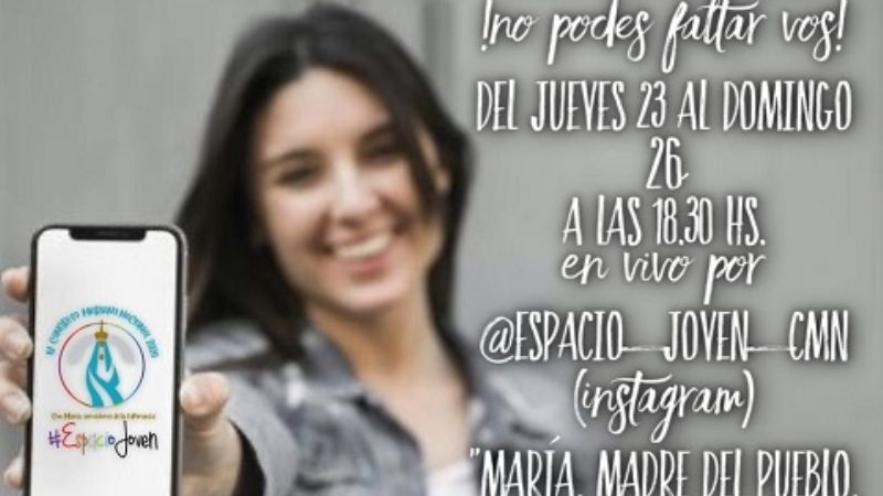 Los jóvenes vivirán la Fiesta de la Virgen con la Marianópolis Online