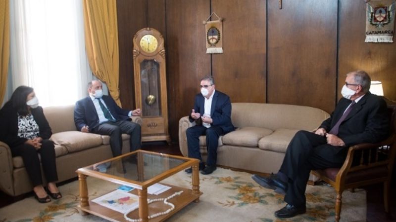 El Gobernador se reunió con los jueces de la Corte