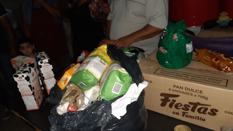 Movimiento social continúa con su tarea solidaria