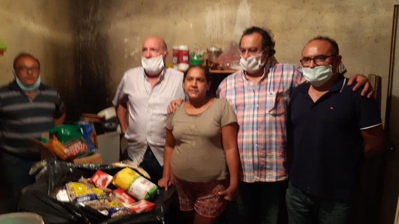 Movimiento social continúa con su tarea solidaria