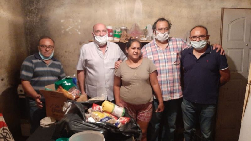 Movimiento social continúa con su tarea solidaria