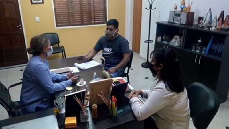 Relevamiento de obras de la Vivienda en Fiambalá