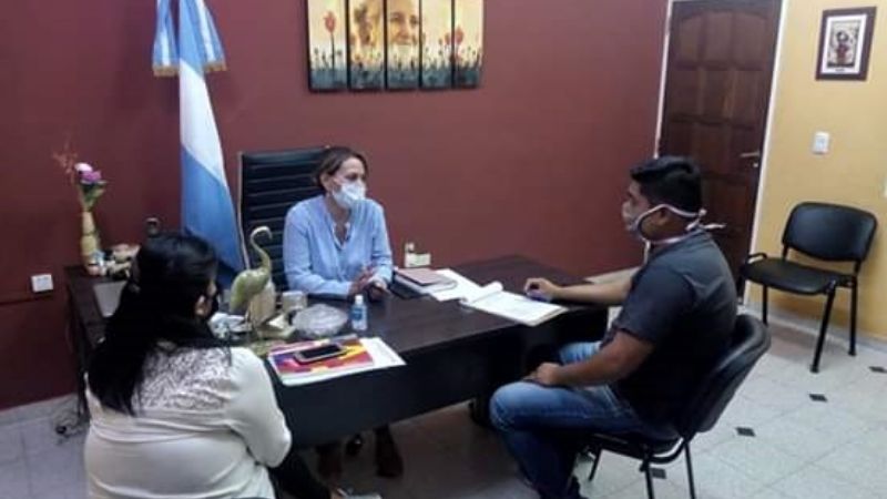 Relevamiento de obras de la Vivienda en Fiambalá