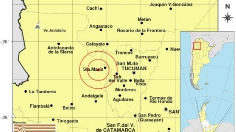 Varios temblores en las últimas horas