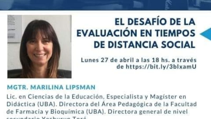 El desafío de la evaluación en tiempos de distancia social