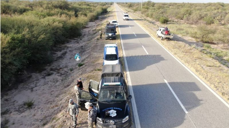 Intensa búqueda de un hombre en Andalgalá