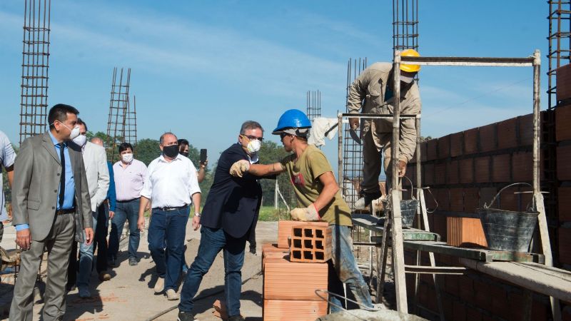 Raúl recorrió Capayán para supervisar preparación ante la pandemia