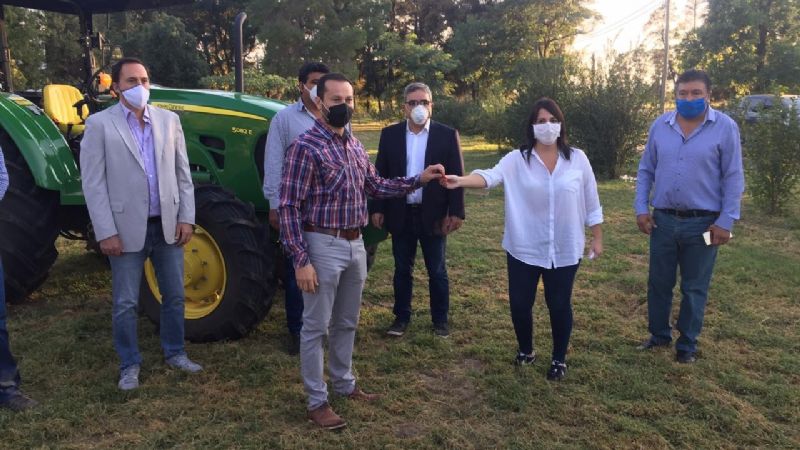 Raúl recorrió Capayán para supervisar preparación ante la pandemia