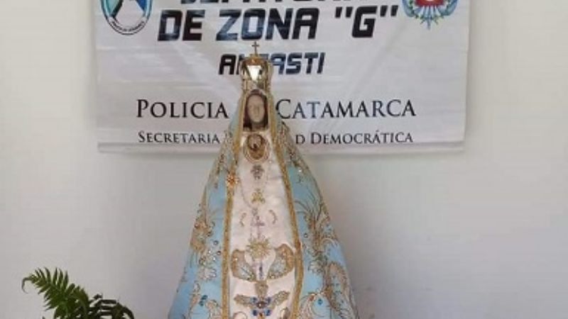 La Madre del Valle visita localidades del interior