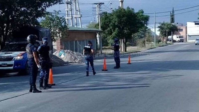 Secuestran una moto en un control