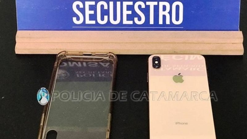 Recuperan un Iphone