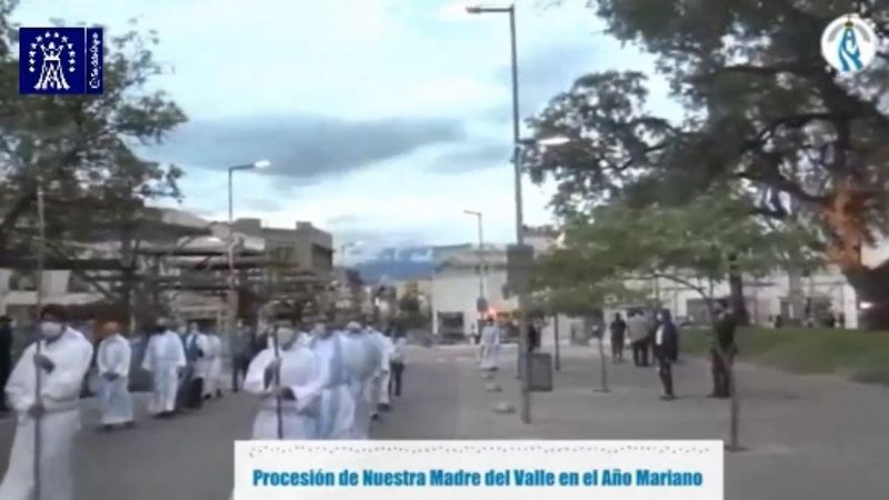 Se lleva a cabo la Procesión, sin participación de fieles
