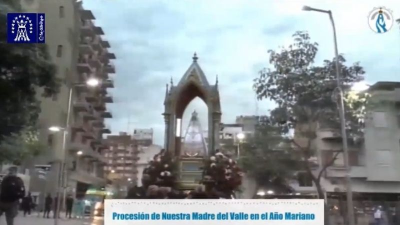 Se lleva a cabo la Procesión, sin participación de fieles