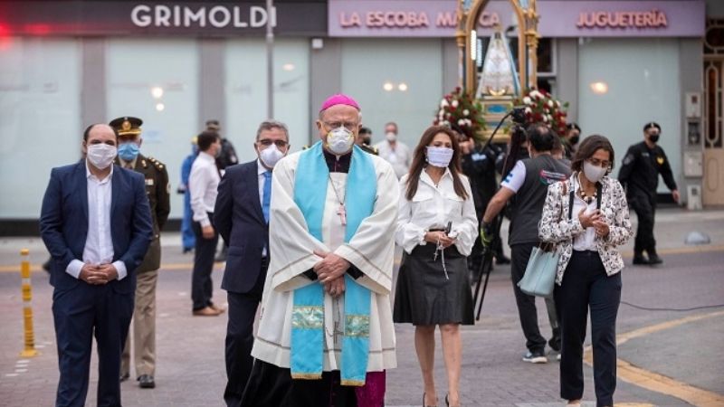 Se concretó la histórica Procesión de la Virgen