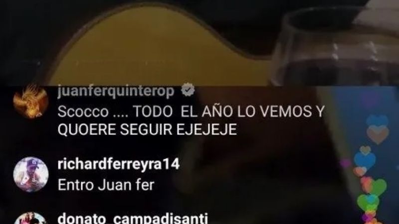 Para “Juanfer” Quintero, Scocco seguiría en River