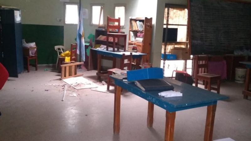 Robo y destrozos en la “Casita del Niño” de Rotary Club