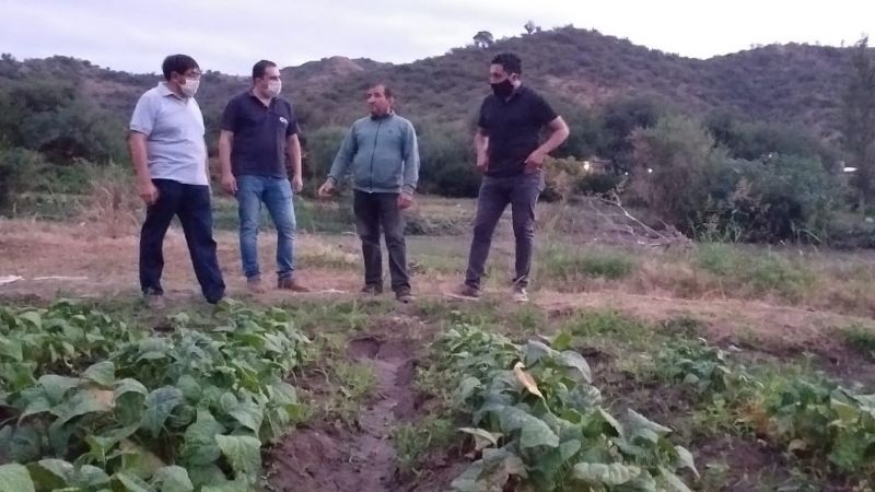 Trabajan en la reactivación productiva de Banda de Varela