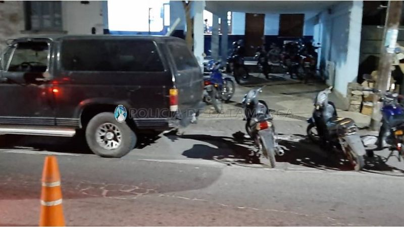 En operativos, secuestran siete vehículos