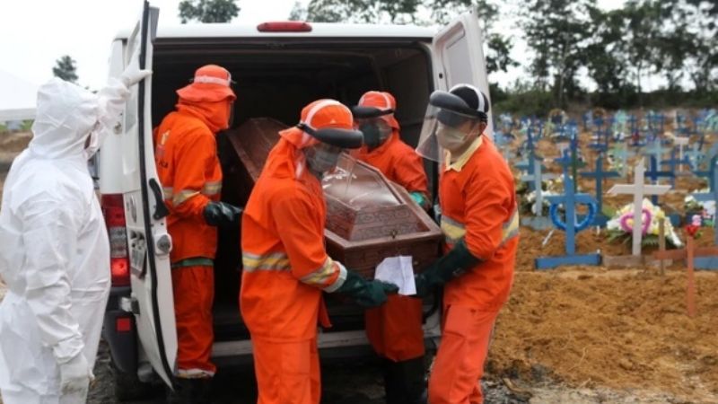 Brasil registró un récord con 474 nuevas muertes