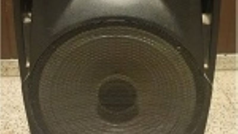 Secuestran un parlante