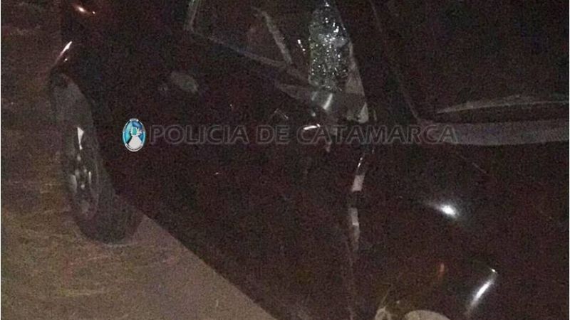 Choque en El Pantanillo: motociclista terminó herido