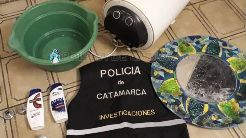 Denunció robo en su casa y encontraron todo en la de un vecino
