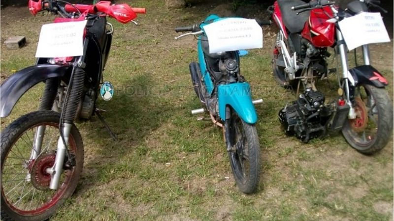 Recuperan dos motocicletas requeridas por la Justicia