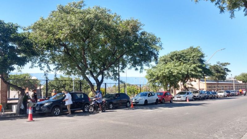 Se aplicaron más de 700 antigripales en cuatro puntos de la ciudad