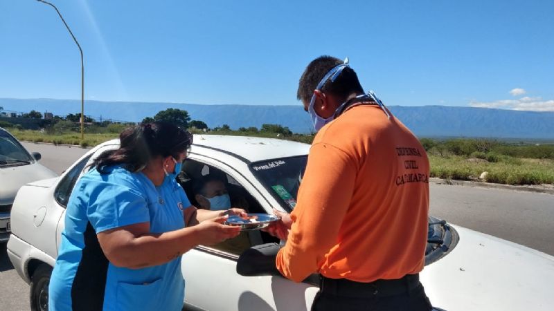 Se aplicaron más de 700 antigripales en cuatro puntos de la ciudad