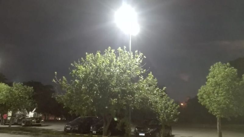 Renovaron el sistema luminario en el Hospital San Juan Bautista