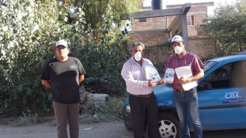 Yamana- Agua Rica colabora con municipios del interior