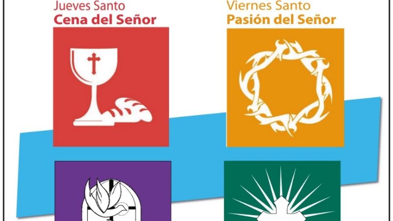 Celebraciones de Semana Santa en distintas comunidades con transmisión