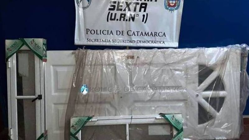 Aprehenden a dos jóvenes por el robo en una obra en construcción