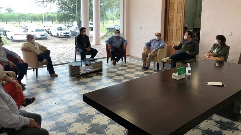 Saadi evaluó la marcha de la emergencia sanitaria