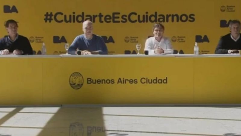 Gobierno porteño aconsejó el uso de “cualquier dispositivo” para taparse la boca