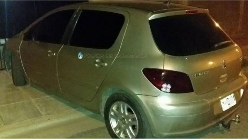 Recuperan un auto requerido por la Justicia