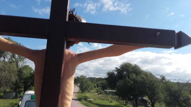 El Señor de la Salud recorrió comunidades de El Alto