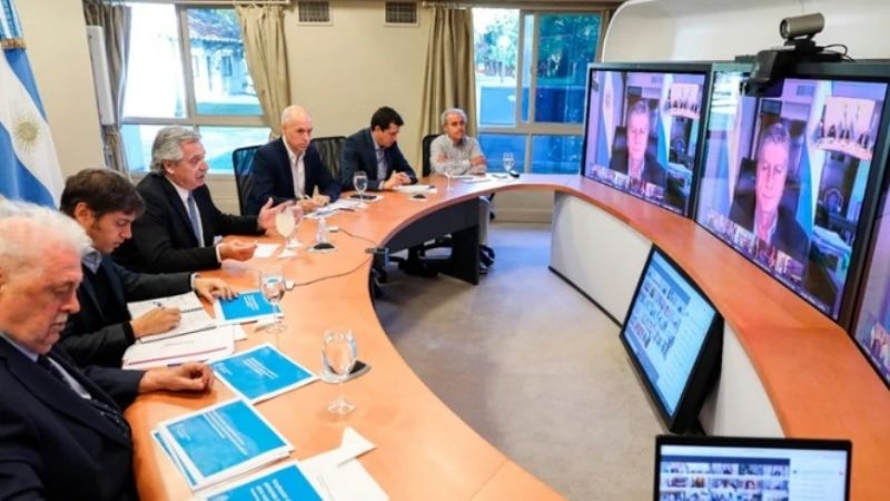 Fernández les anticipó a los gobernadores que prorrogará la cuarentena obligatoria
